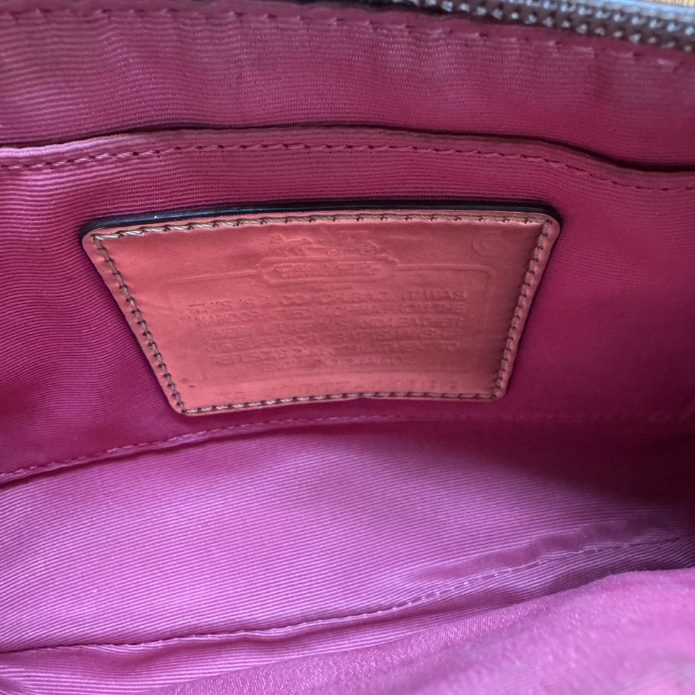 Coach | Brown and Tan Signature Clutch - Picture 4 of 4